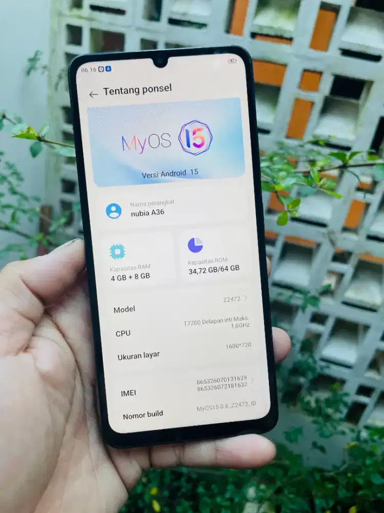 ZTE Nubia A36 (4/64)