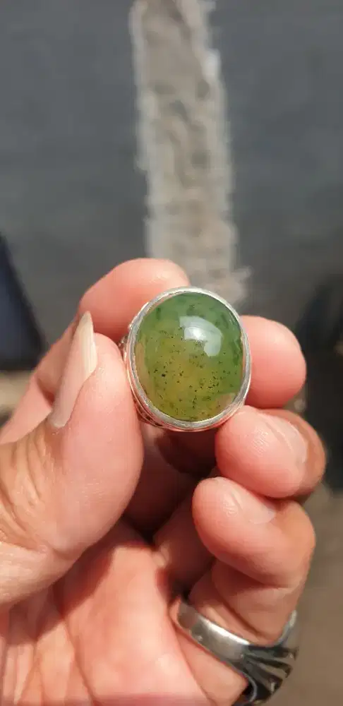 Cincin batu natural sungai Dareh Padang