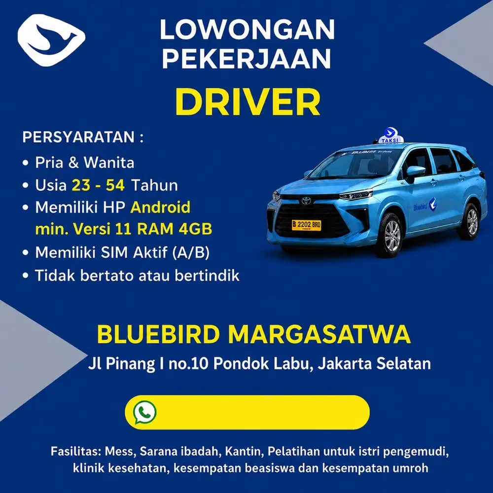 Lowongan Kerja Supir Operasional Online