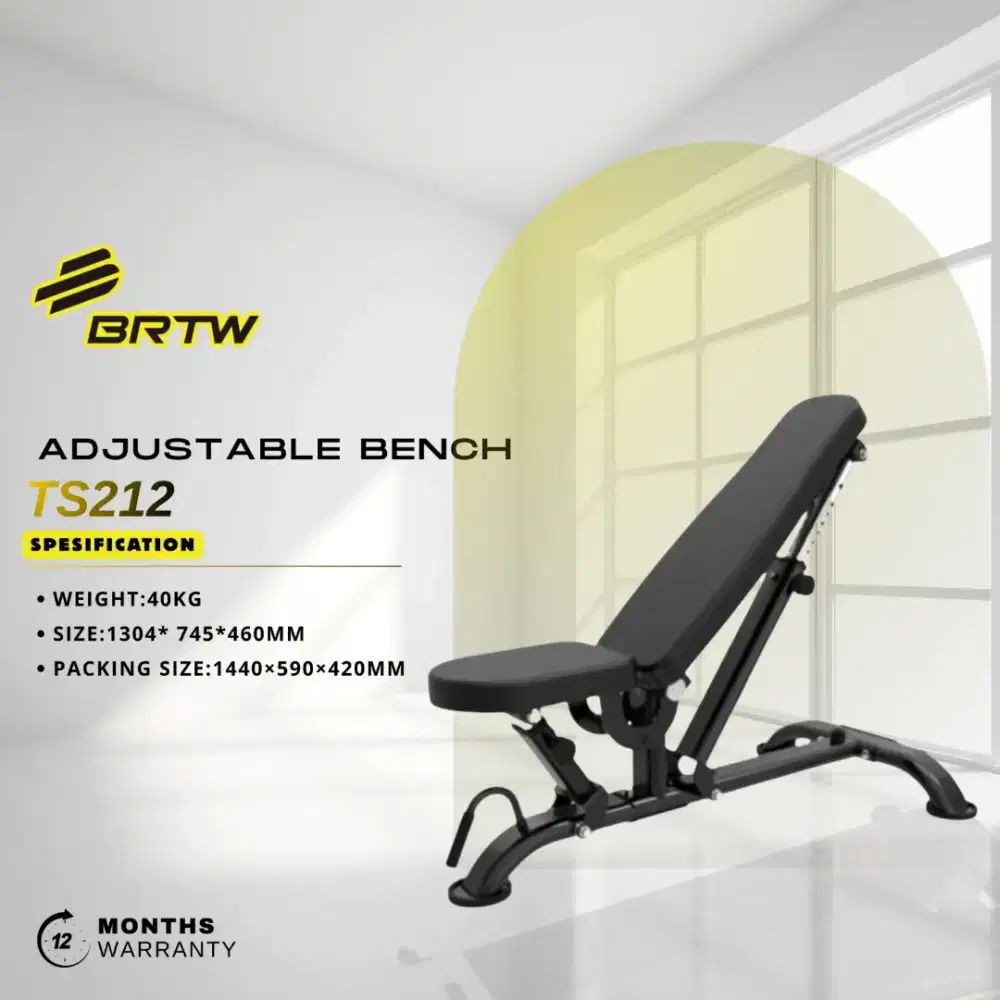 Adjustable Benc Import Comercial Brtw TS212
