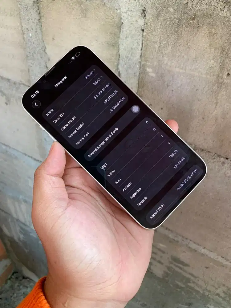 Iphone 14plus 128 inter