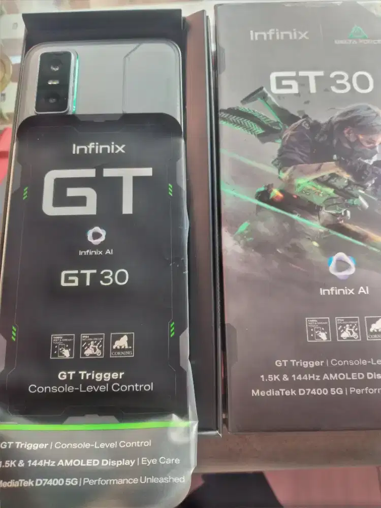 Infinix Gt30 ram8+/256 fullset ori