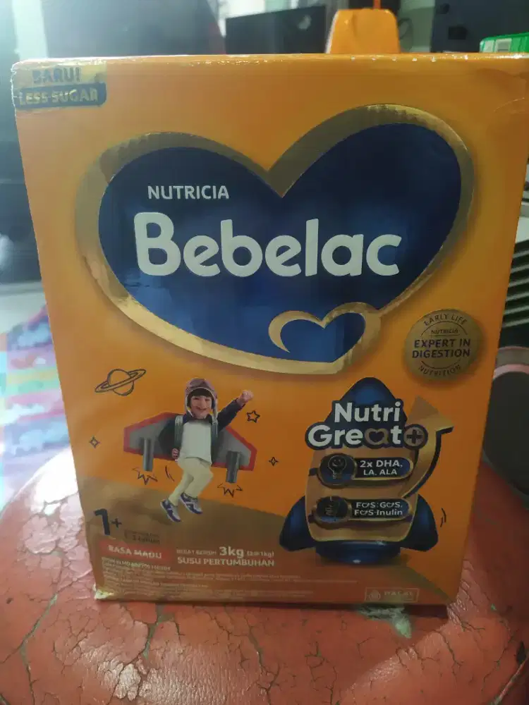 Susu Bebelac 1+ (1-3th) rasa Madu ukuran 3kg