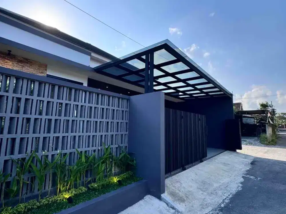 Rumah 1 Lantai Luas 170m2 ada 4 Kamar di Purwomartani dekat Exit Tol dan Bandara Adisucipto