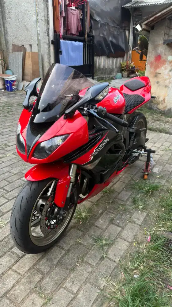 ZX6R ZX kondisi FULL RAWATAN mesin FRESH banget, pajak on odo low