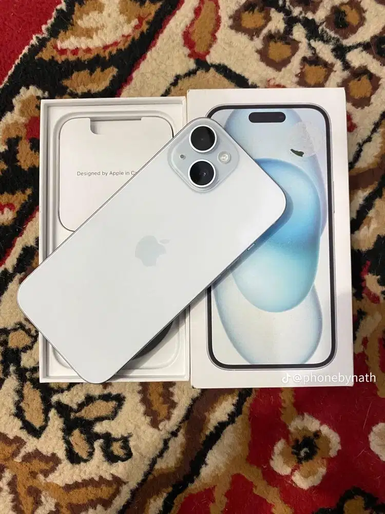 Ip 15 blue 128g ibox