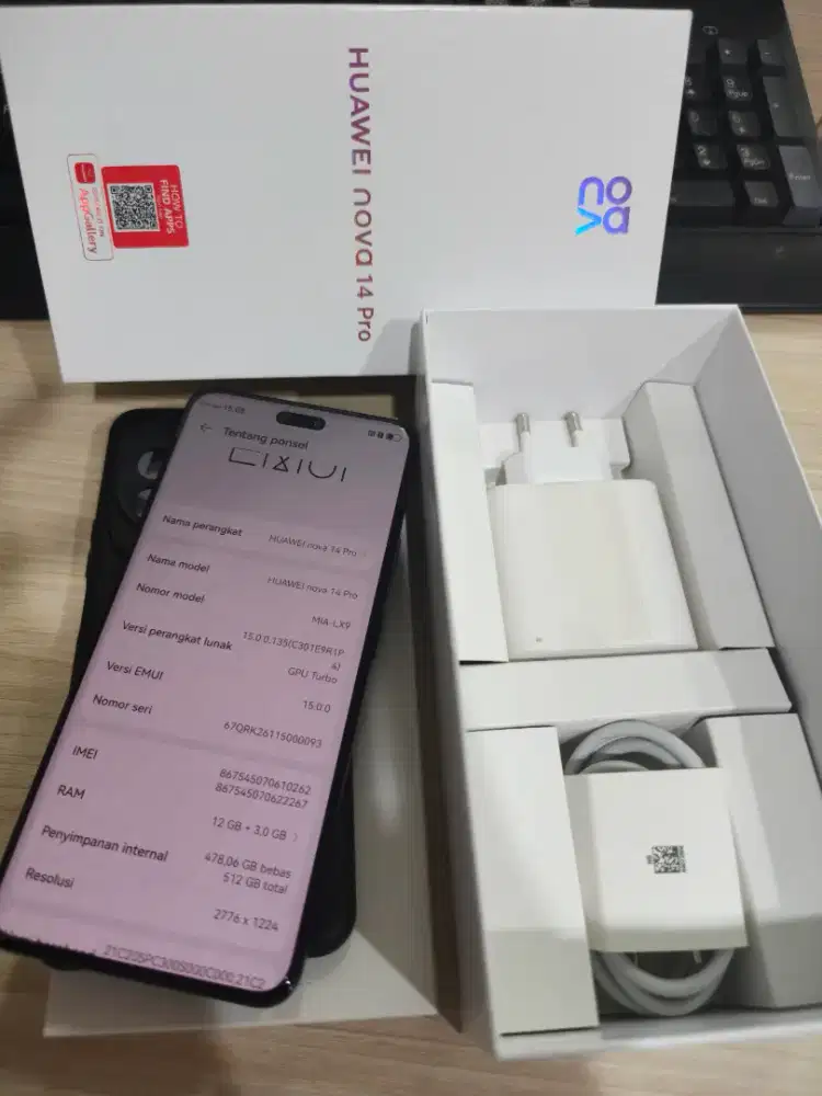 Huawei Nova 14 Pro 12/512Gb Like New bisa TT