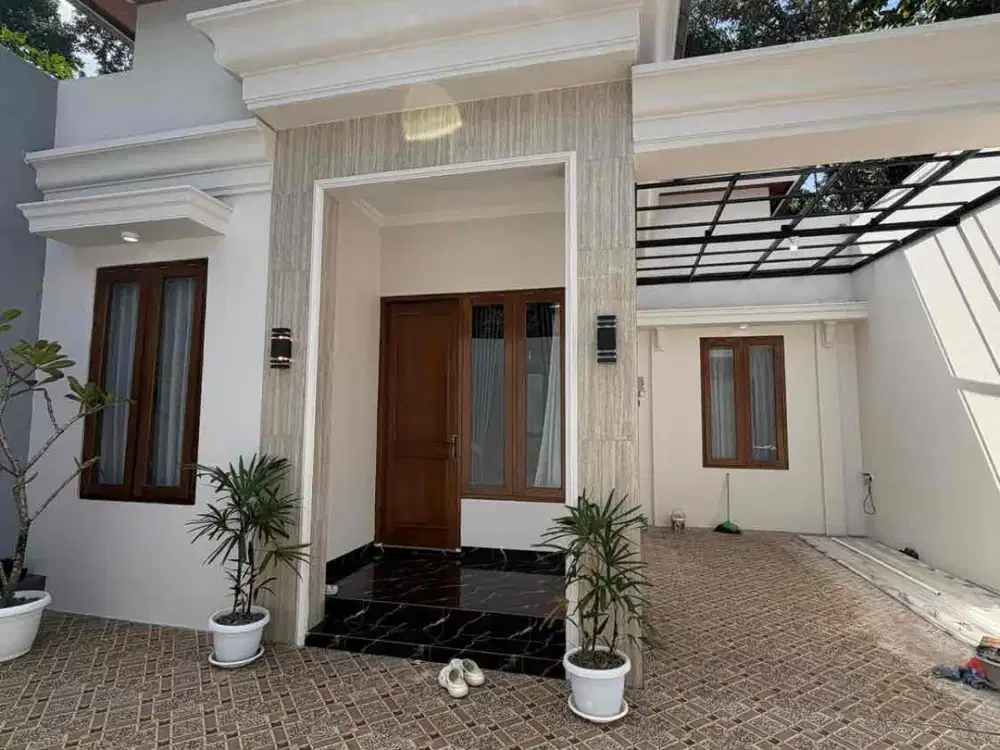 Rumah dalam Cluster di Jalan Kaliurang Km 13 dekat UII 825 Juta Furnished