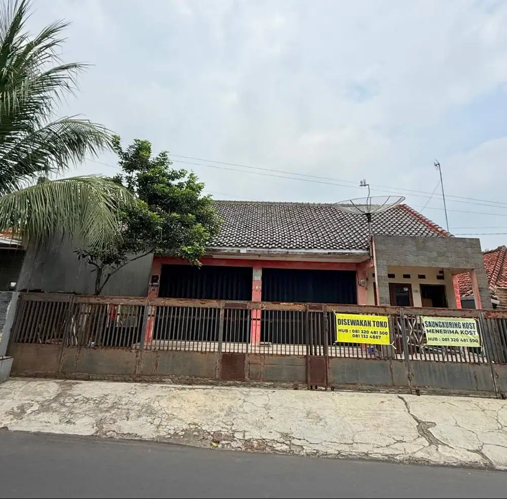 Toko Disewakan 20 Jt/Thn Lokasi Strategis Dekat Alun Majalengka