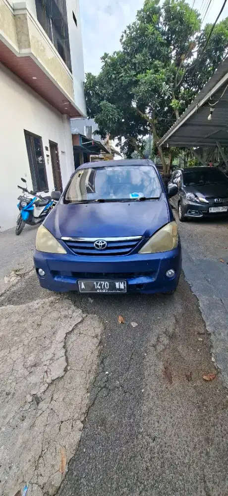 Avanza G manual 2004 di citra raya