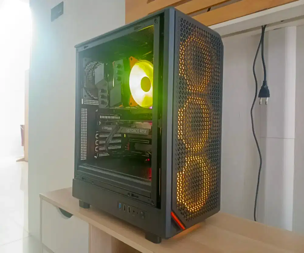 Jual/TT PC Intel Core i7 9700 Z390 RTX 3050 8gb ram 16gb ssd 1tb
