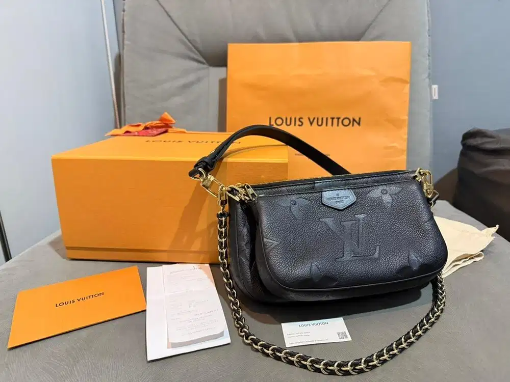Preloved Tas LV monogram multi pochette