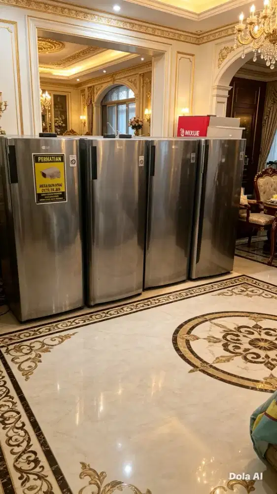 freezer es batu 6 rak LG