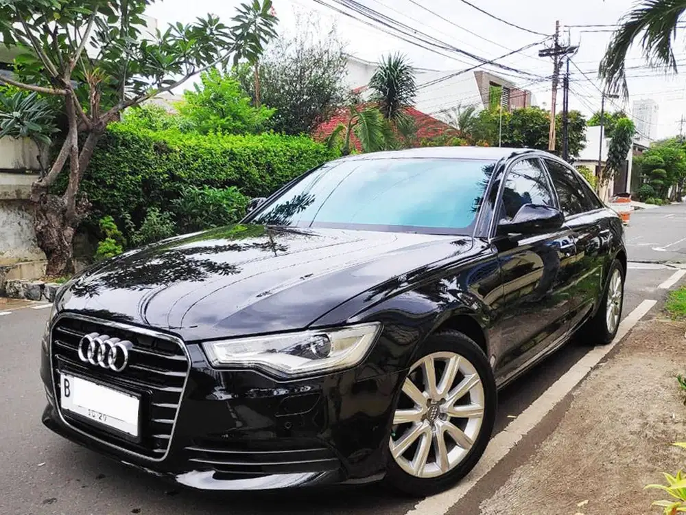 Audi A6 2.0 TFSI Black On Black Km63rb B Genap Pjk 10/26 Mulus *KREDIT