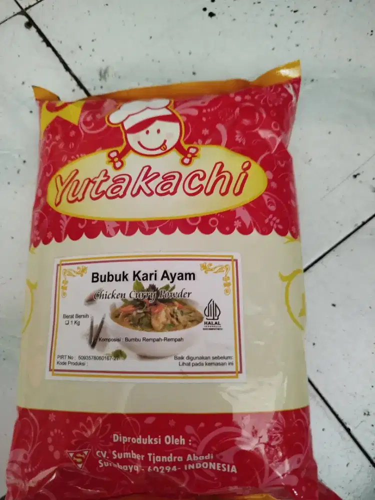 BUBUK KARI AYAM 1 KG