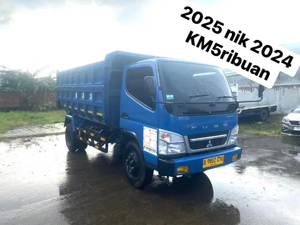 2025 nik 2024 MURAH CDD Mitsubishi Coltdiesel canter truck dump truk