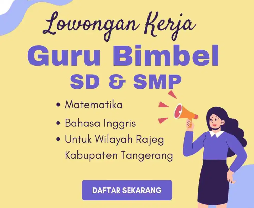 Guru Bimbel TK - SD - SMP