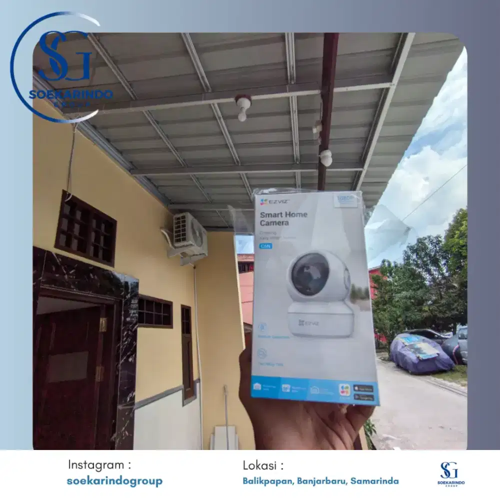 CCTV EZVIZ BICARA 2 ARAH JARAK JAUH