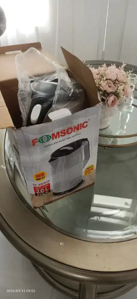 Ketel Listrik Fomesonic