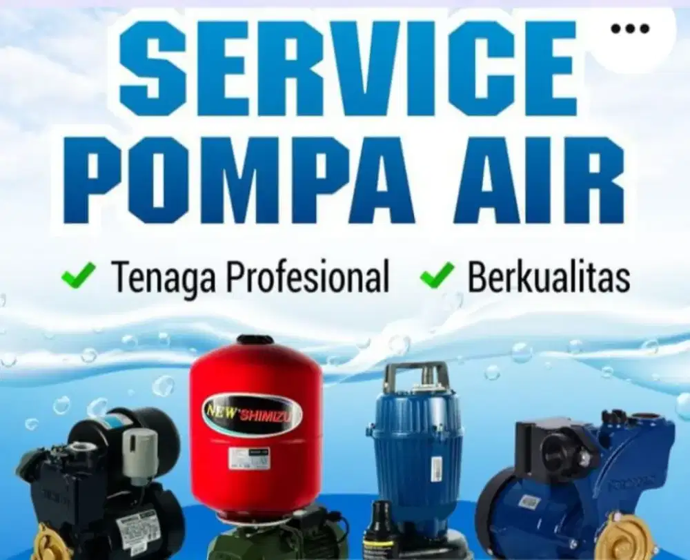 service pompa air,service kulkas,service mesin cuci