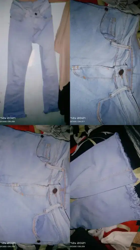 Celana jeans cutbray
