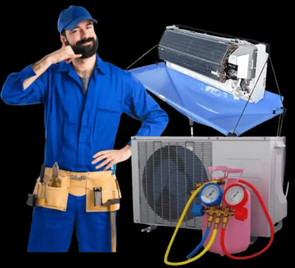 Jasa service ac, kulkas, mesin cuci, pompa air, dan  bongr pasang ac