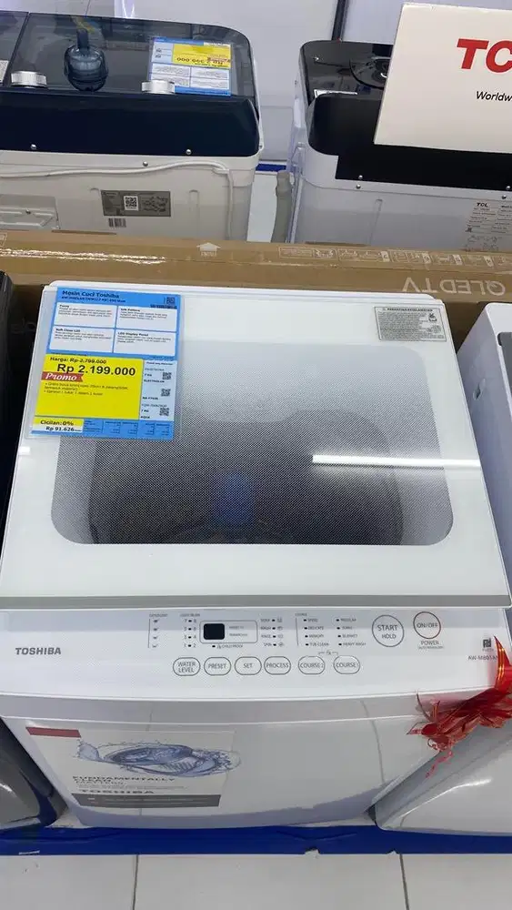 PROMO MESIN CUCI TOSHIBA 1 TABUNG