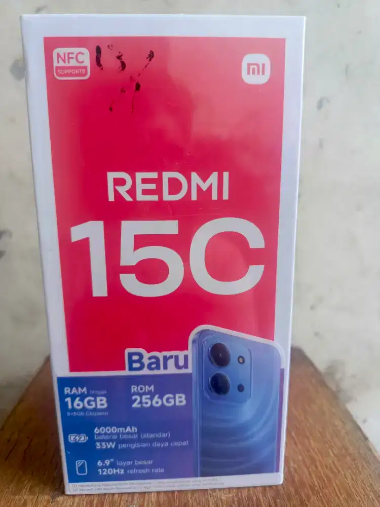 Xiaomi redmi 15c 8/256 new segel bnib garansi resmi