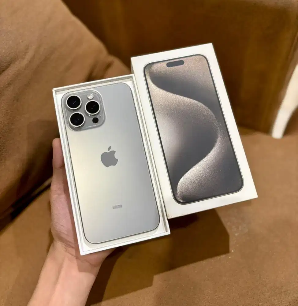 iPhone 15 Promax 256GB iBox (Garansi refund full jika terjadi kendala)