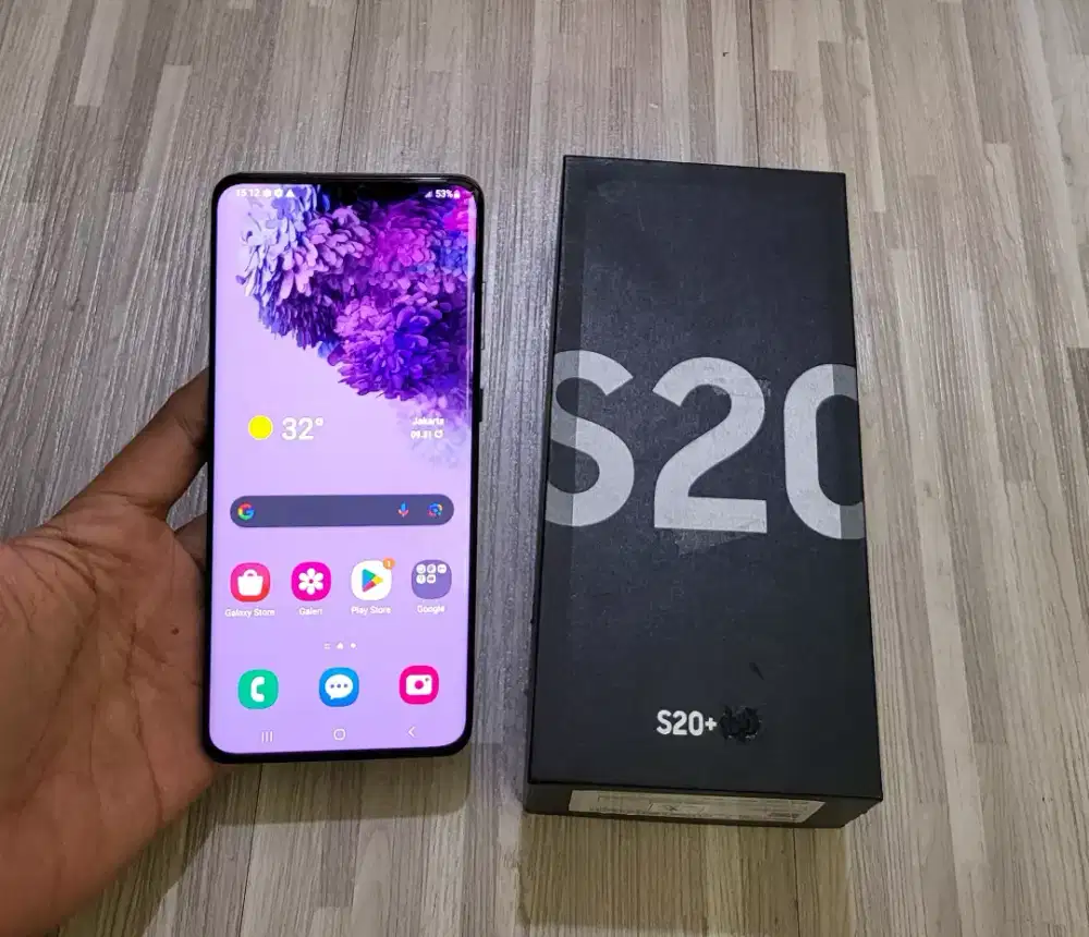 Samsung S20+ Ram 8/128gb Fullset