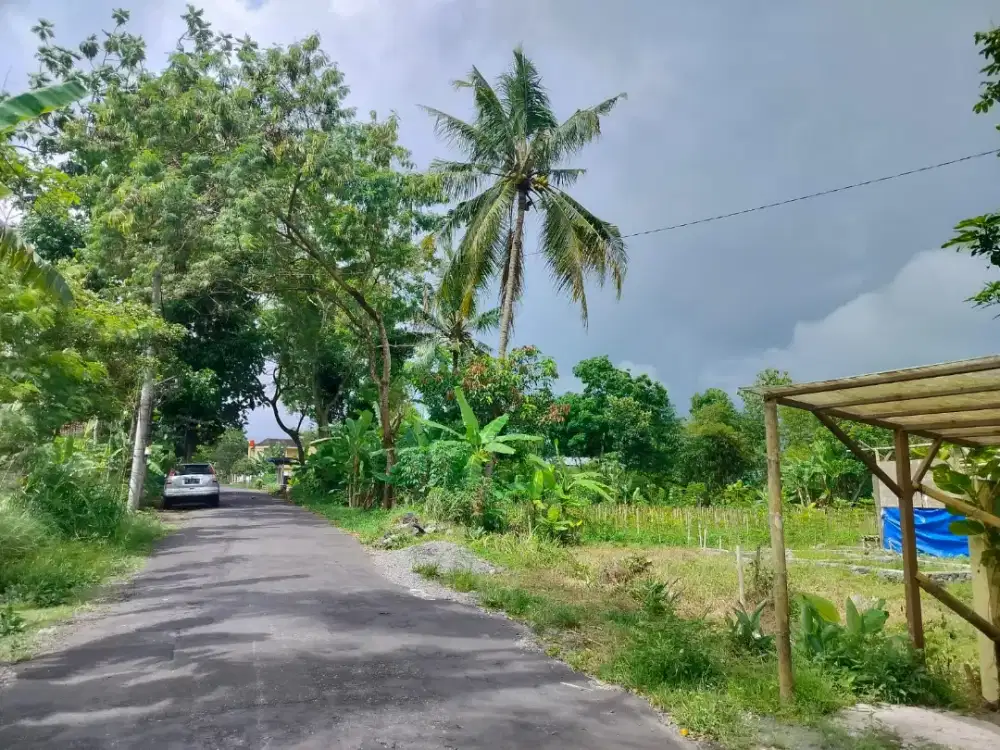PEKARANGAN STRATEGIS VIEW SAWAH DEKAT SUNGAI JL PALAGAN JL KALIURANG