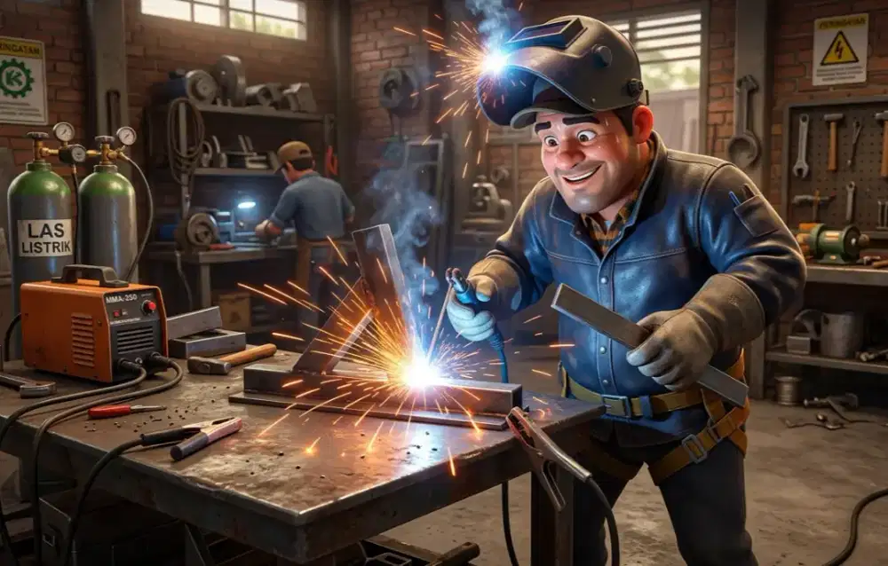 Operator Las ( Sedang membutuhkan pekerjaan )