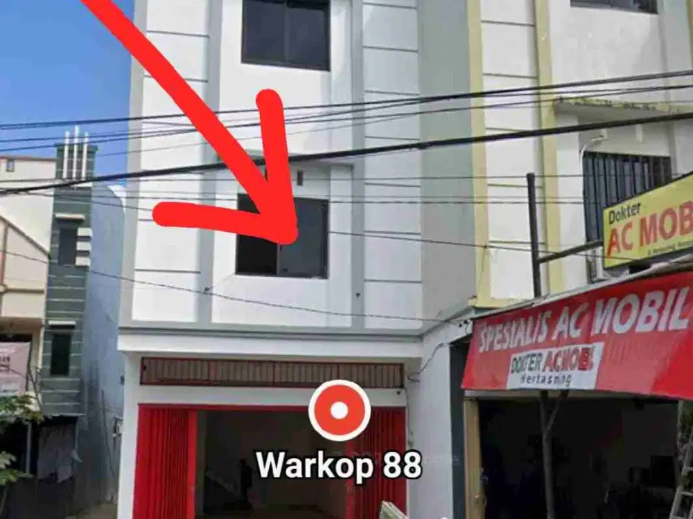 Disewakan Ruko Hertasning Baru 
5X15 - 3 Lantai
Poros Jalan
Rp. 90 JT Perthn