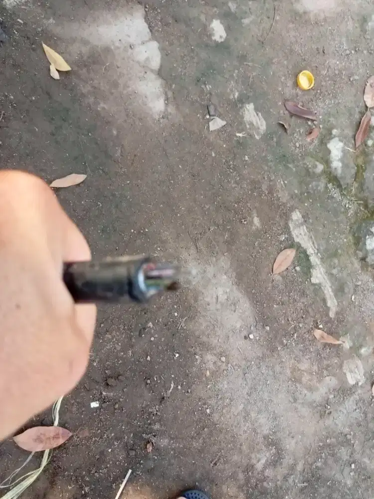 Kabel optik sisa proyek