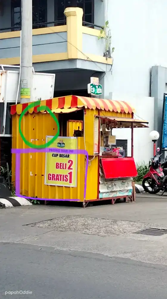 JUAL BU Kontainer dan seisinya