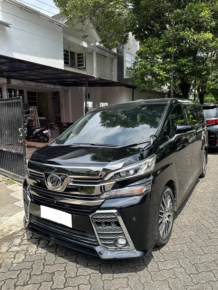 Toyota Vellfire 2017 Bensin