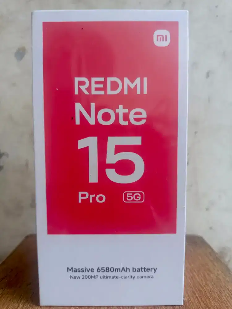 Xiaomi redmi note 15 pro 5g 12/512 new segel garansi resmi