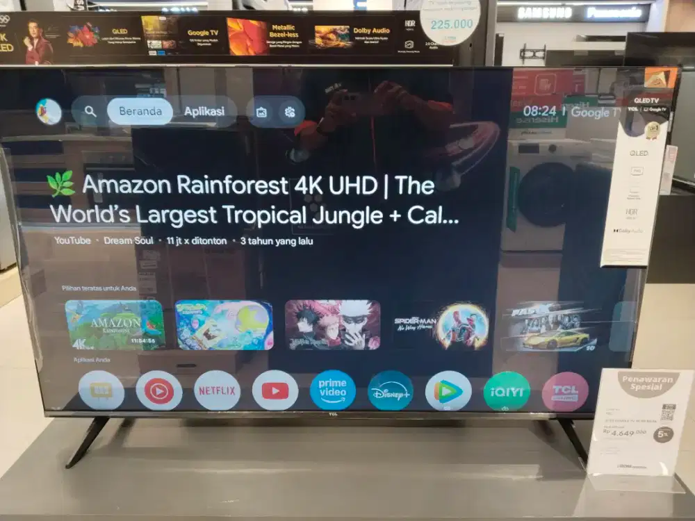 TCL QLED FULL HD TV 50