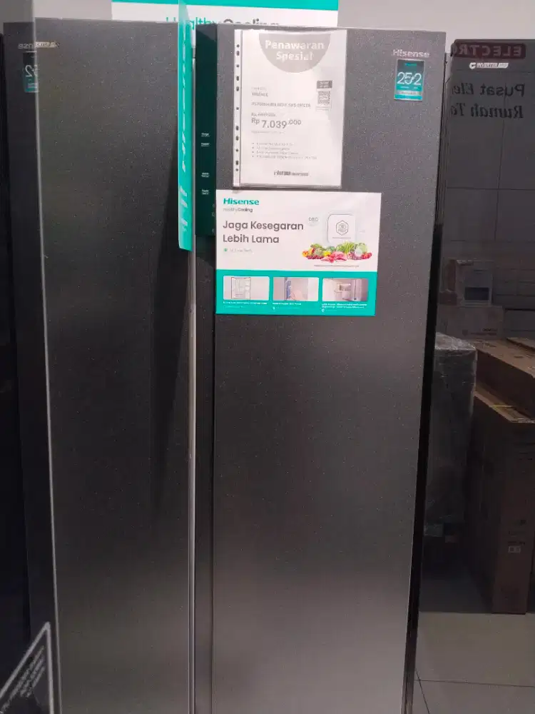 KULKAS HISENSE SBS 591LTR