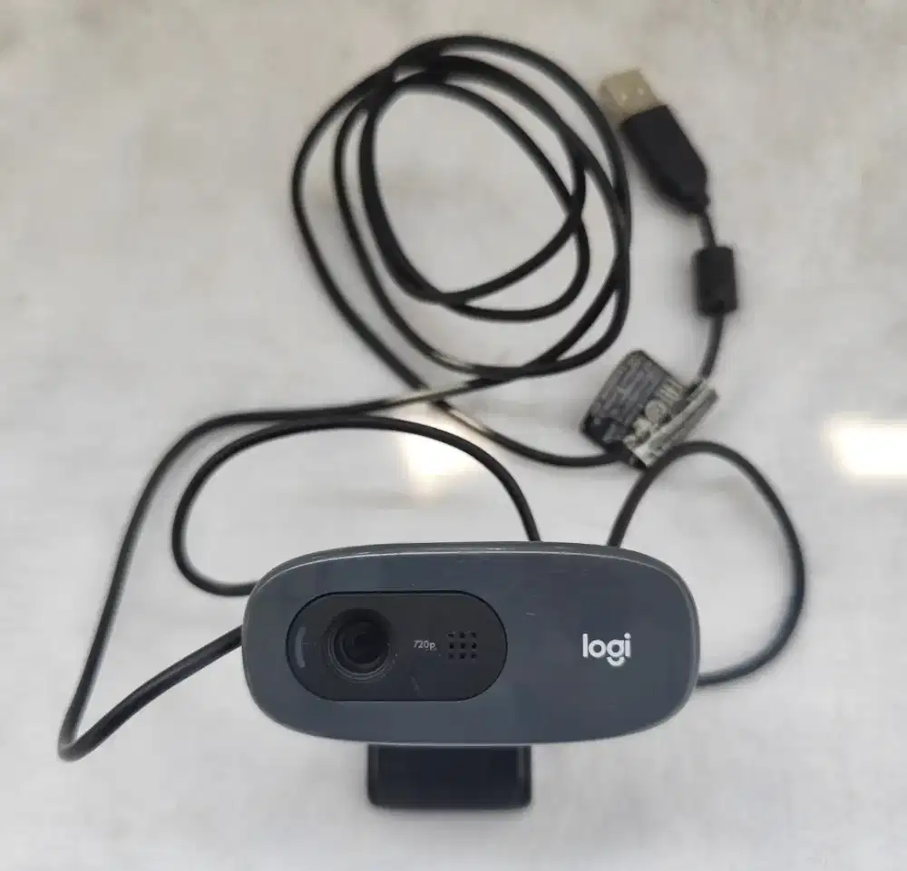 Webcam Kamera Logitech C270 Original Meeting Zoom Laptop