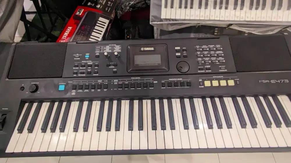Yamaha PSR-E473 Second Like New – Mulus Total & Full Set!