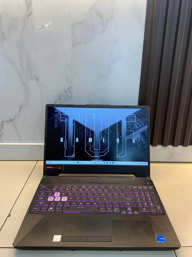 Laptop Gaming ASUS TUF i7 Gen 11 RTX 3050 144Hz Kencang Gas Semua game