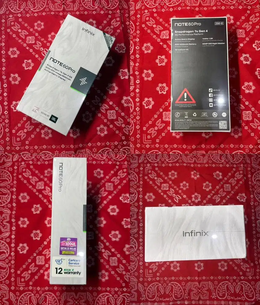NEW Infinix Note 60 Pro 5G Mocha Brown 8gb 256gb SEGEL