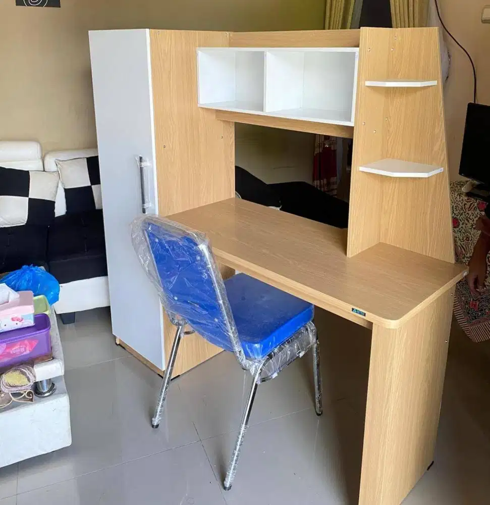 PROMO SET MEJA BELAJAR DAN KURSI TERMURAH GRATIS ANTAR