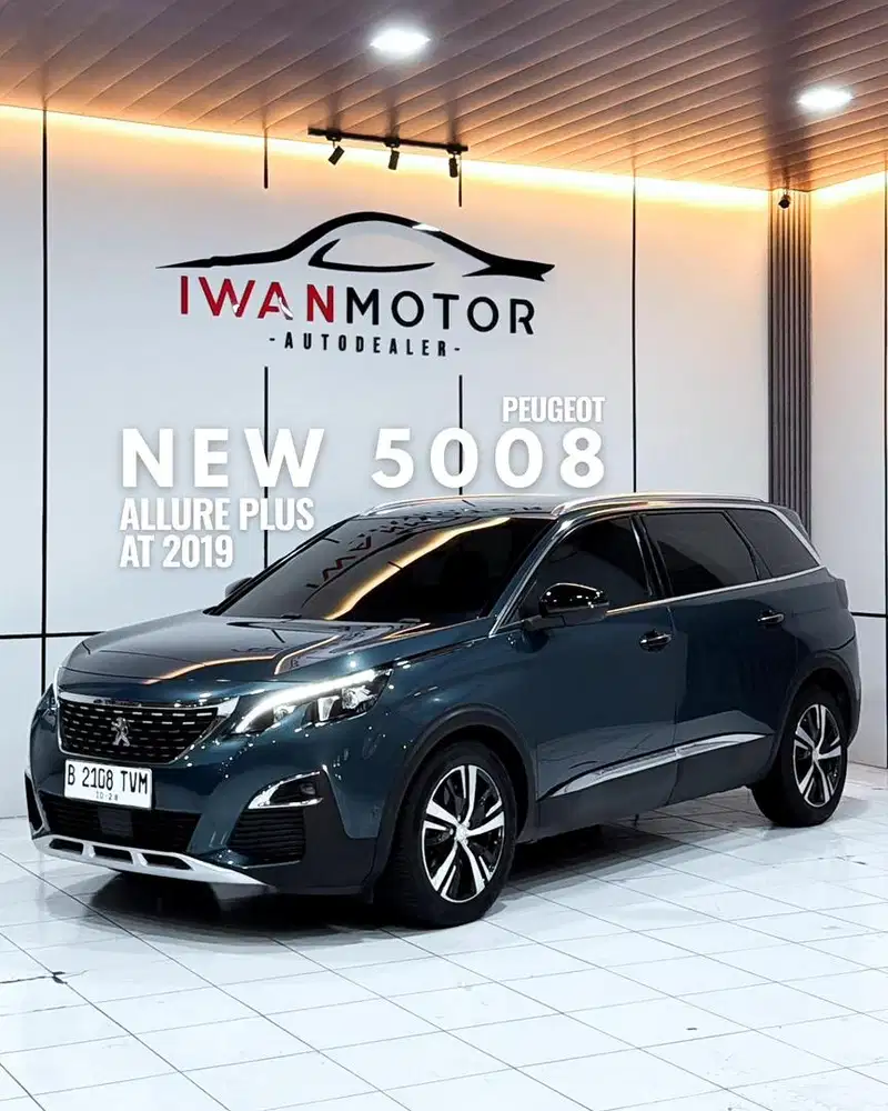 Tangan Pertama! Peugeot New 5008 Allure Plus AT Tahun 2019/2020