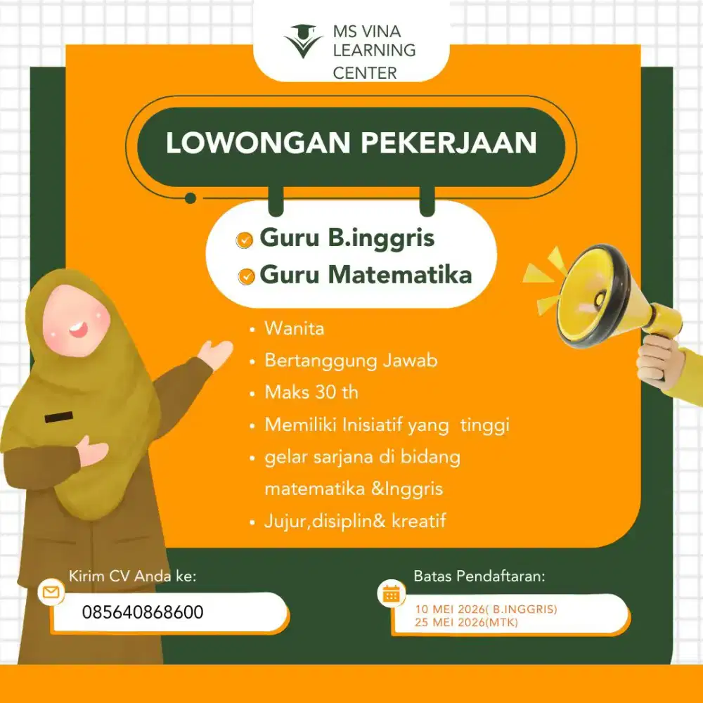 Freelance guru bahasa inggris