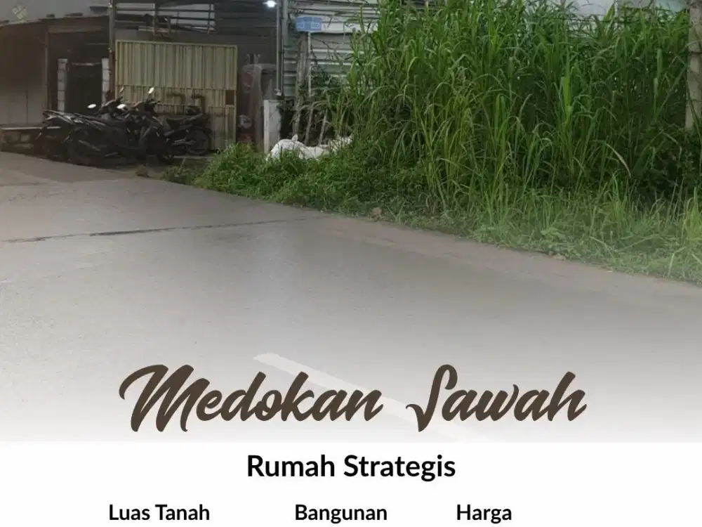 Rumah Usaha Medokan Sawah Timur