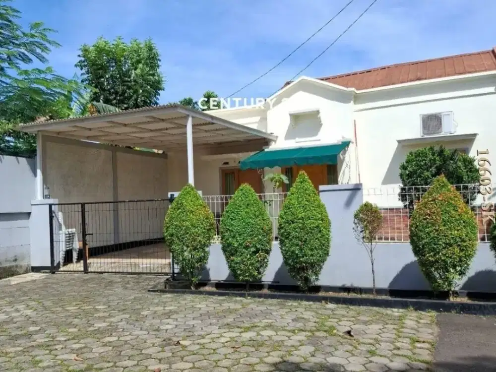 Dijual rumah 1 lantai siap huni di graha raya bintaro lokasi depan taman