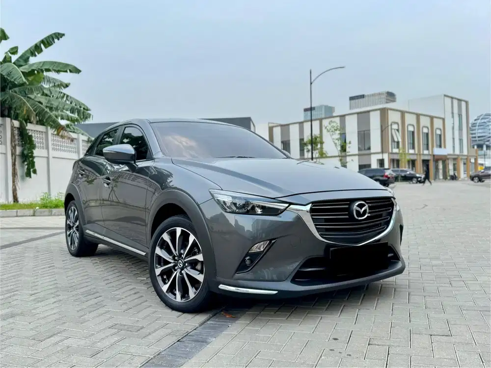 (KM 40 RIBU) Mazda CX3 Touring 2.0 Abu-abu 2019 GRESS TERAWAT