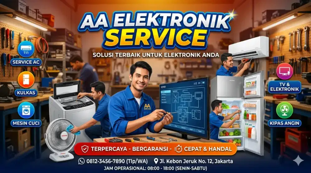 Bongkar pasang AC,,service AC kulkas mesin cuci pompa air,dll